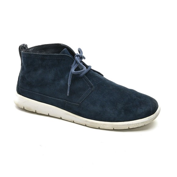 Men UGG Freamon Blue Suede Waterproof Chukka Boots 11 M
